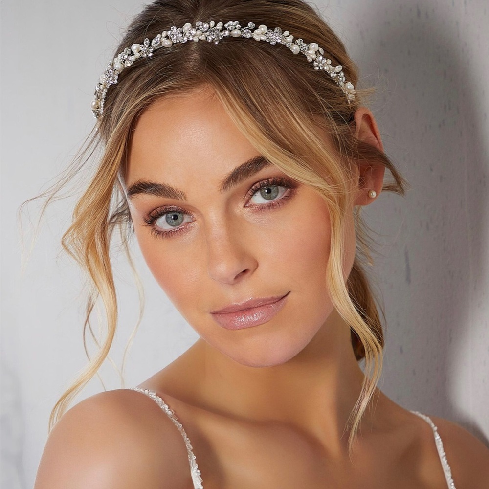 Mori Lee Madeline Gardner Pearl and Rhinestone Wedding Headband